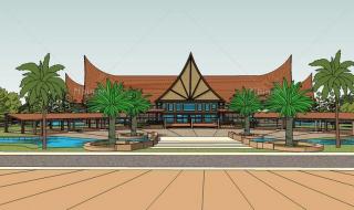 东南亚风格酒店设计