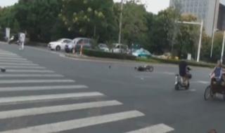 老人骑车撞人后身亡